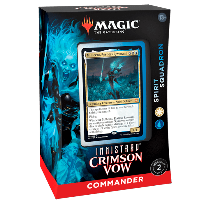 Mazo Commander Magic - Innistrad Crimson Vow Escuadrón de Espíritus (español)