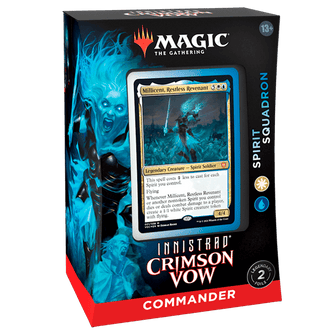 Mazo Commander Magic - Innistrad Crimson Vow Escuadrón de Espíritus (español)