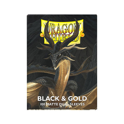 Matte Dual Sleeves - Black & Gold