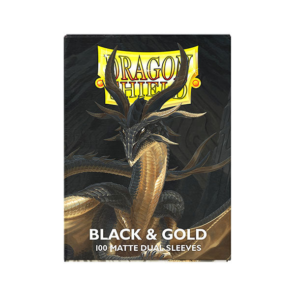 Matte Dual Sleeves - Black & Gold