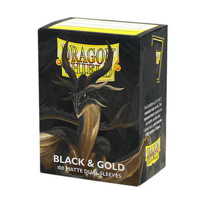 Matte Dual Sleeves - Black & Gold