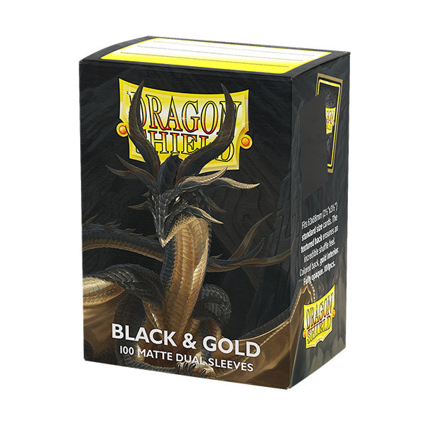 Matte Dual Sleeves - Black & Gold