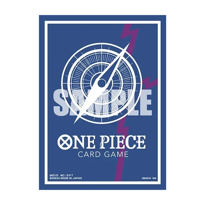 One Piece TCG Sleeves 16 - Rocks.D.Xebec blue ver.