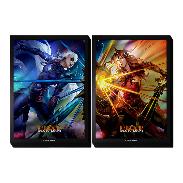 Card Sleeves Riftbound - Diana vs Leona