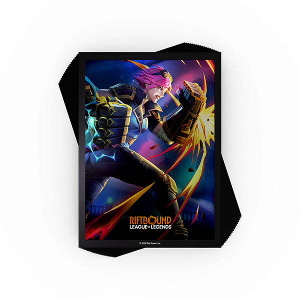 Card Sleeves Riftbound - Vendetta Vi vs Jinx
