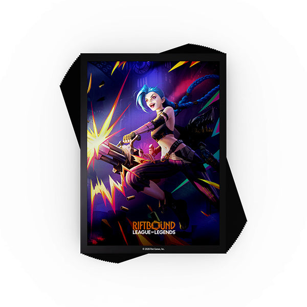 Card Sleeves Riftbound - Vendetta Vi vs Jinx