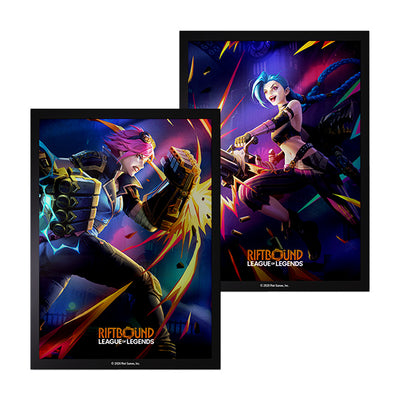 Card Sleeves Riftbound - Vendetta Vi vs Jinx