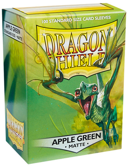 Dragon Shield Sleeves: Standard - Matte Apple Green (100 ct.)