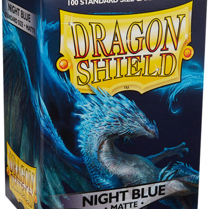 Dragon Shield Sleeves: Standard - Matte Night Blue (100 ct.)