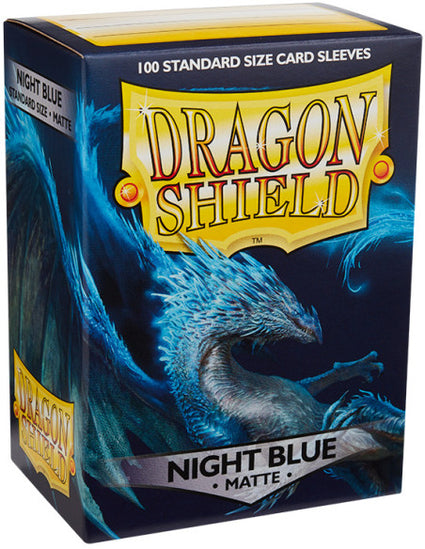 Dragon Shield Sleeves: Standard - Matte Night Blue (100 ct.)