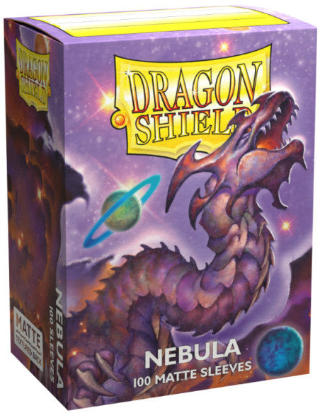 Matte Nebula (x100) | Fundas y accesorios Dragon Shield para cartas TCG en PiedraBruja Chile