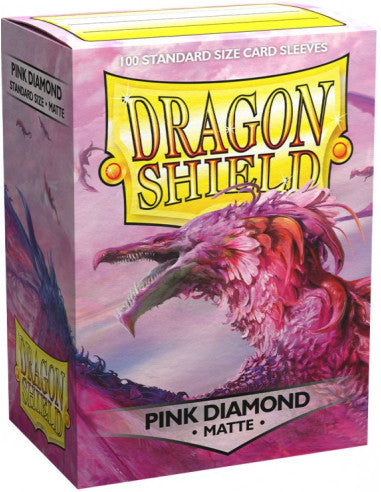 Protectores Dragon Shield Standard Color Pink Diamond 100 unidades)