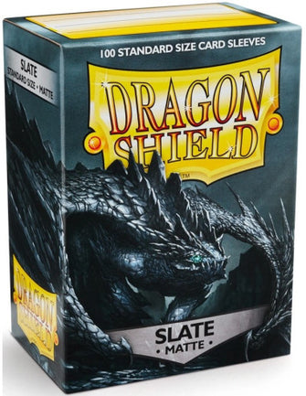 Protectores Dragon Shield - Sleeves Standard Matte Slate(100 Unidades)