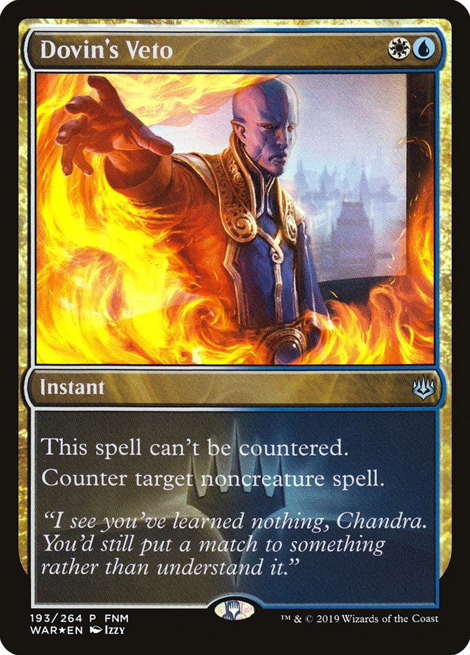 Dovin's Veto Regular Foil (español) 193