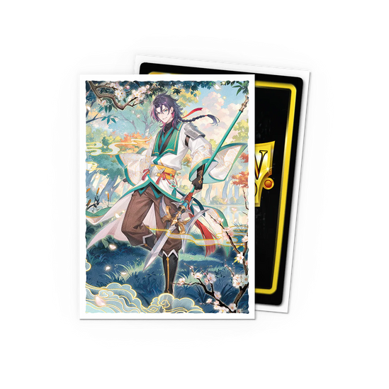 Dragon Shield Sleeves: Standard - Art Matte 'Grand Archive' Jin, Fate Defiant (100ct.)