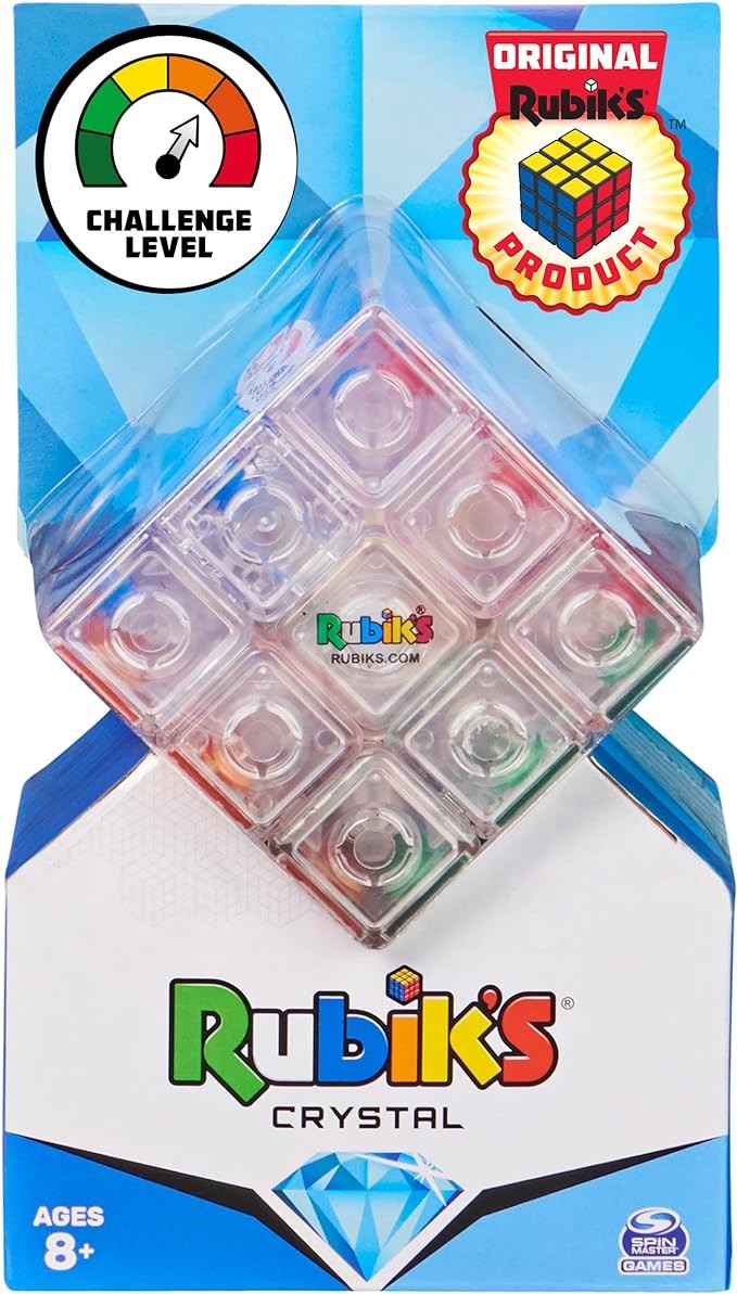 Rubiks Cubo 3x3 Crystal
