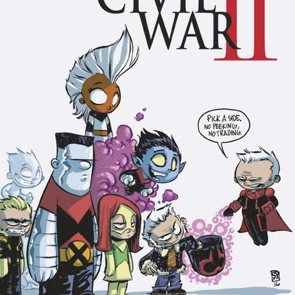 Civil War II: X-Men #1 (Variant Edition Cartoon)