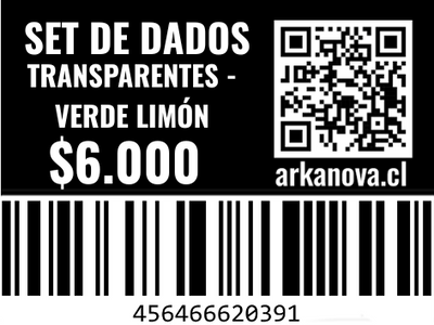 Transparentes - Verde Limón | Dados para juegos de rol y mesa en PiedraBruja Chile