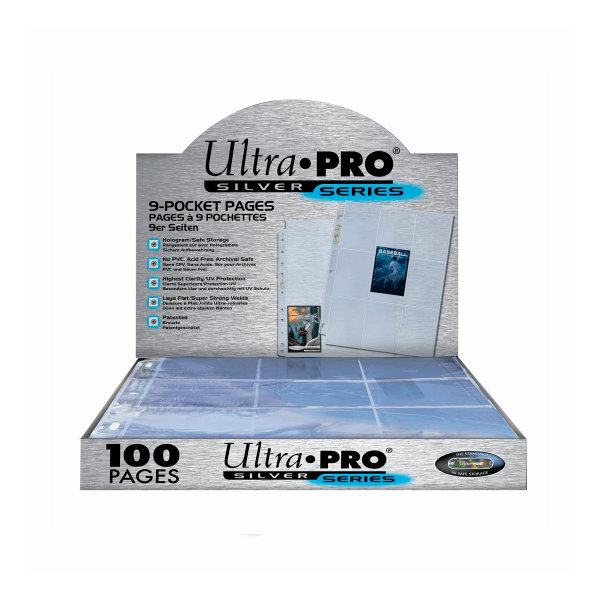 Ultra Pro Sheet Silver Display x100