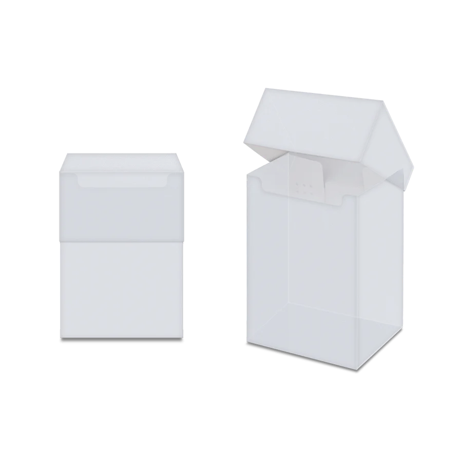 Deckbox: PRO 80+ Solid - Clear