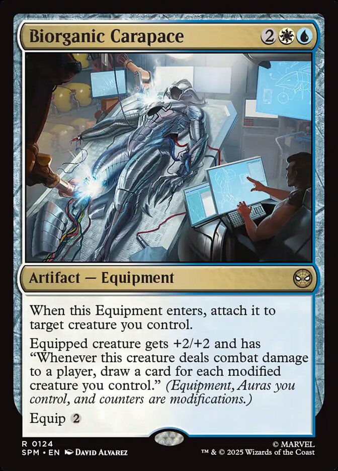 Biorganic Carapace Regular Foil (ingles) 124 | TCG Magic The