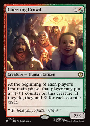 Cheering Crowd Regular Foil (ingles) 126