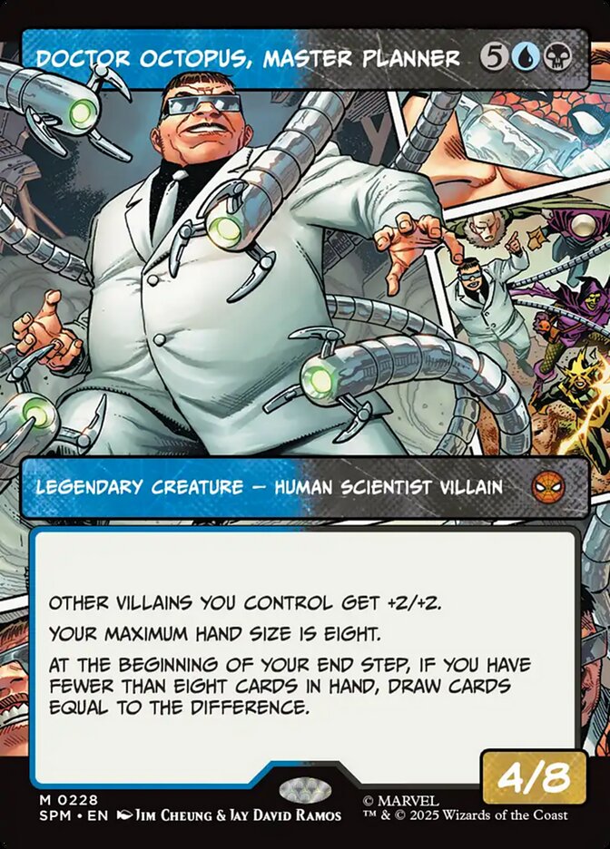 Doctor Octopus, Master Planner Showcase Foil (ingles) 228