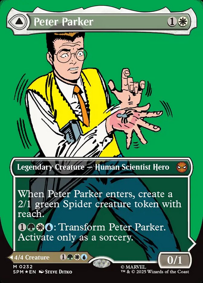 Peter Parker // Amazing Spider-Man Showcase Foil (ingles) 232