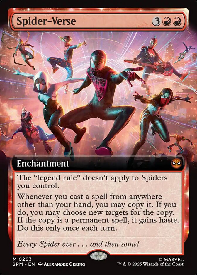 Spider-Verse Extended Foil (ingles) 263