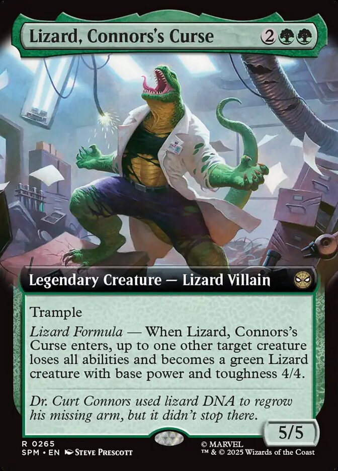 Lizard, Connors's Curse Extended  (ingles) 265