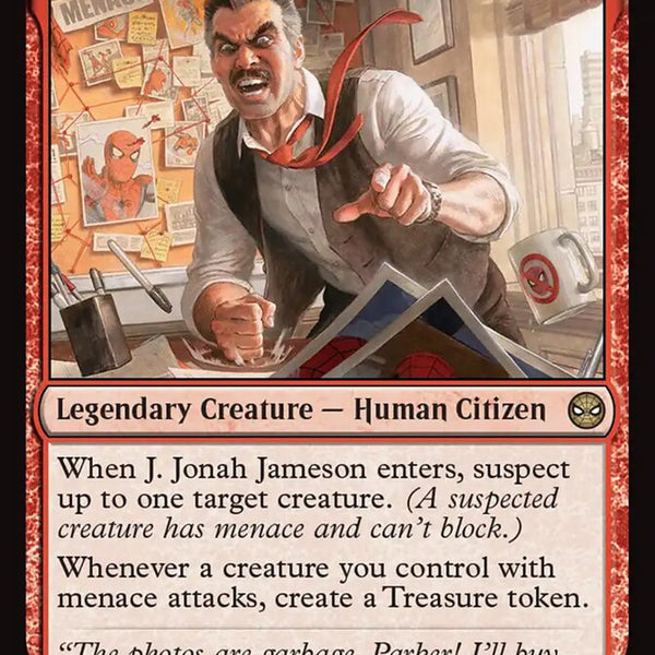 J. Jonah Jameson Regular Foil (ingles) 81