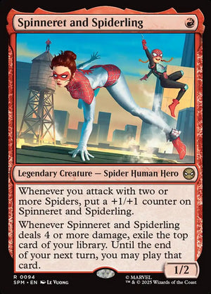 Spinneret and Spiderling Regular Foil (ingles) 94