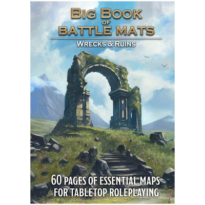 Big Book of Battle Mats Wrecks & Ruins | Dungeons & Dragons y accesorios D&D en PiedraBruja Chile