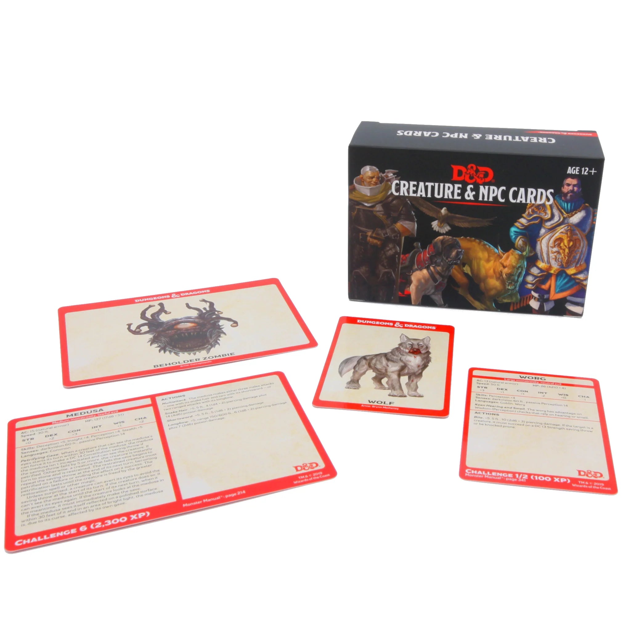 Spellbook Cards 5e - Creatures & NPCs Deck | Dungeons & Dragons y accesorios D&D en PiedraBruja Chile