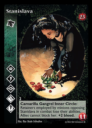 Reign Of Stanislava 25th Anniversary - Deck ING | Vampire: The Eternal Struggle y accesorios TCG en PiedraBruja Chile