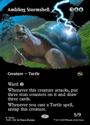 Ambling Stormshell Borderless  (ingles) 332 | Singles y cartas sueltas de Magic: The Gathering en PiedraBruja Chile