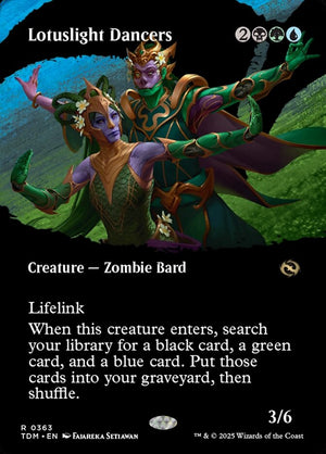 Lotuslight Dancers Borderless  (ingles) 363 | Singles y cartas sueltas de Magic: The Gathering en PiedraBruja Chile