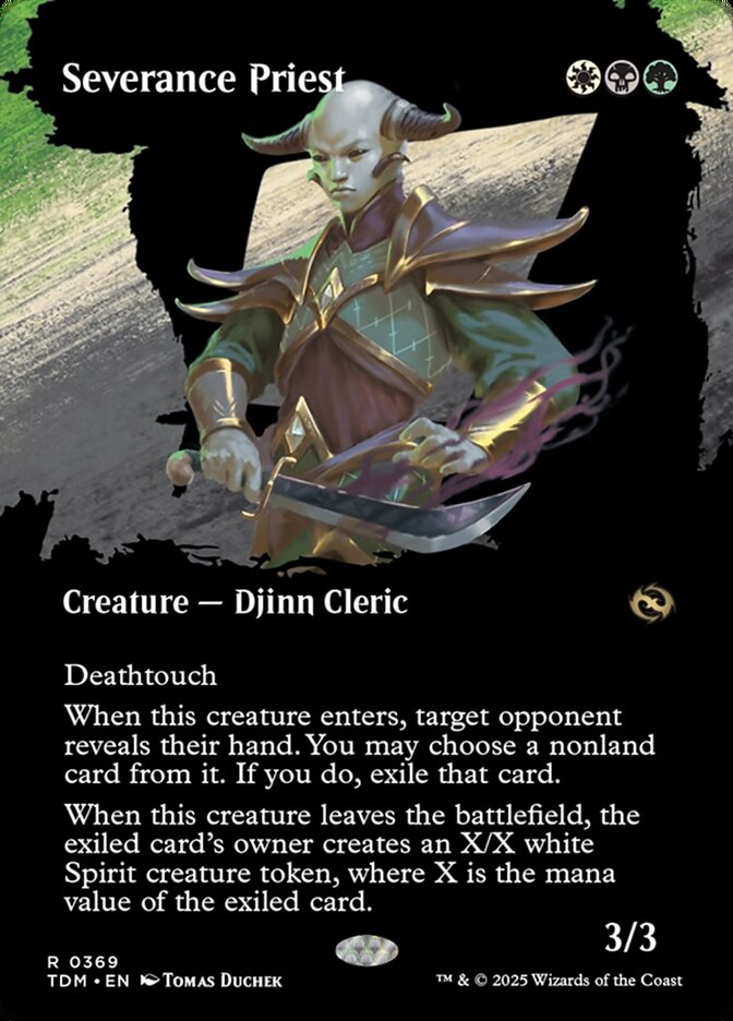 Severance Priest Borderless Foil (ingles) 369