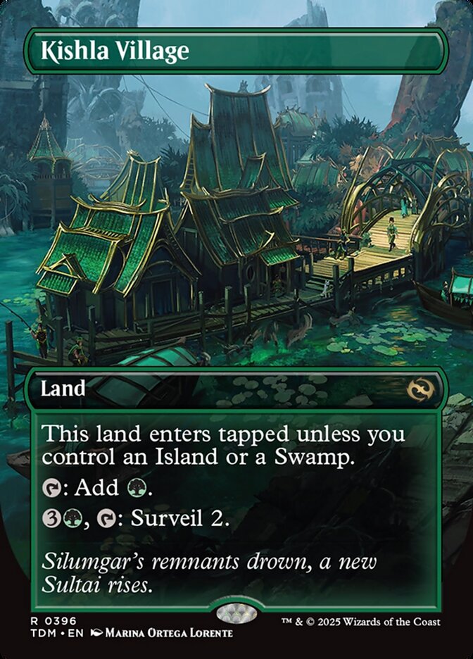 Kishla Village Borderless Foil (ingles) 396