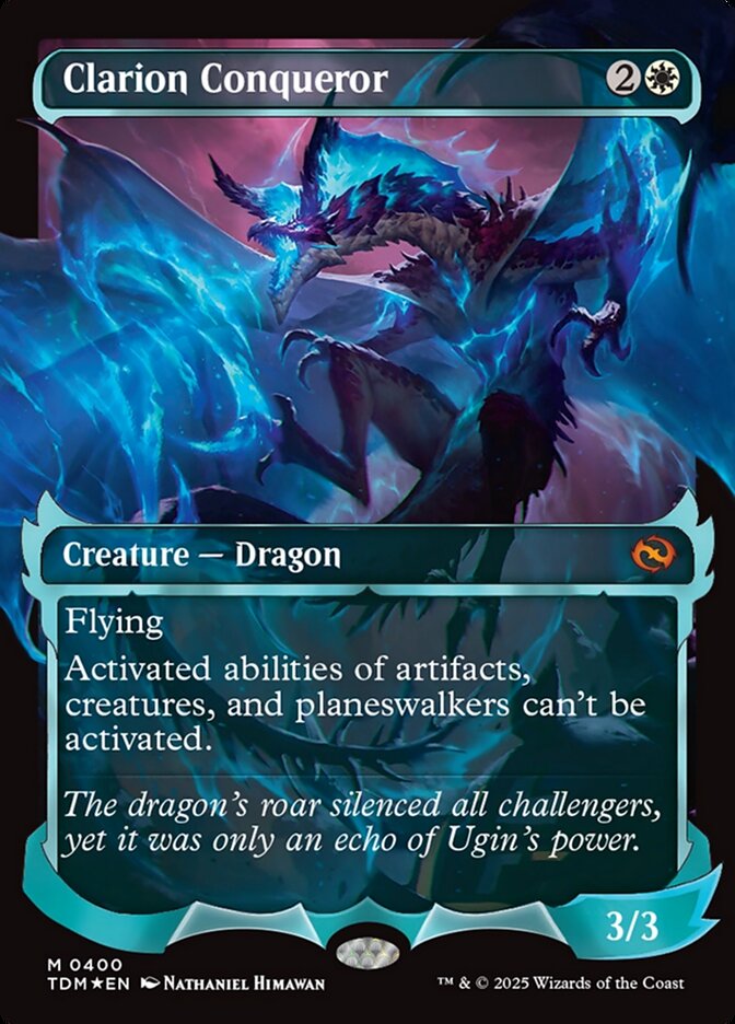 Clarion Conqueror Borderless Foil (ingles) 400