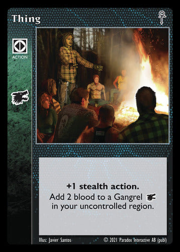 Gangrel - New Blood ING | Vampire: The Eternal Struggle y accesorios TCG en PiedraBruja Chile