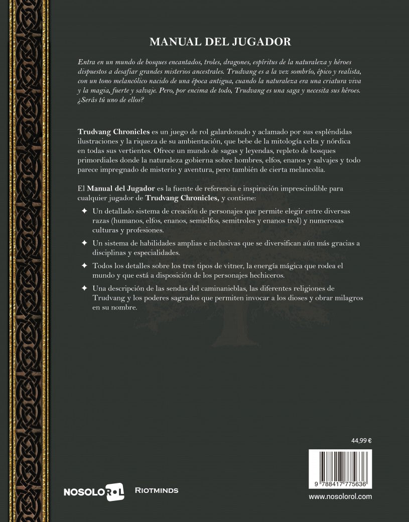 Trudvang Chronicles: Manual del Jugador