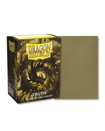 Dragon Shield Sleeves: Standard Dual - Matte Truth (100 ct.)