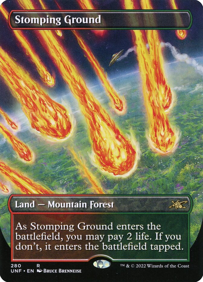Stomping Ground Borderless Foil (ingles) 280