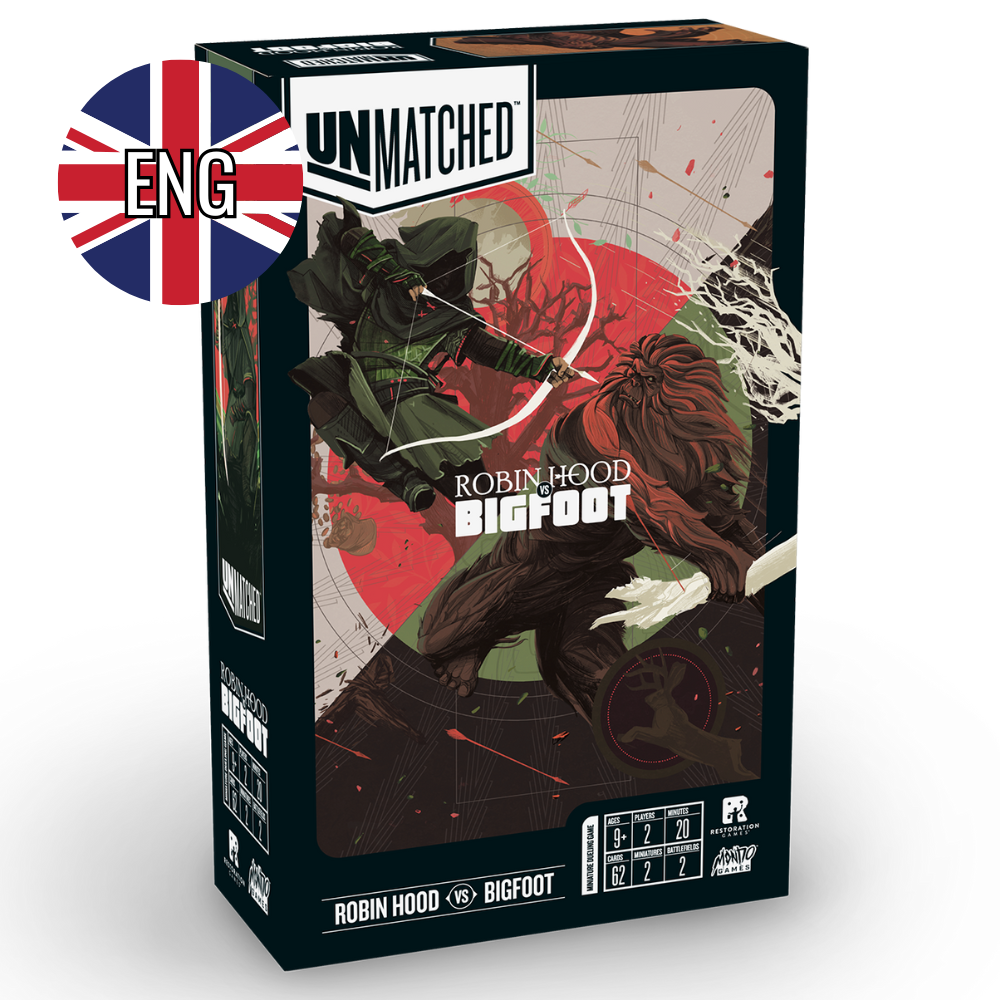 Unmatched Robin Hood vs. Bigfoot - Inglés