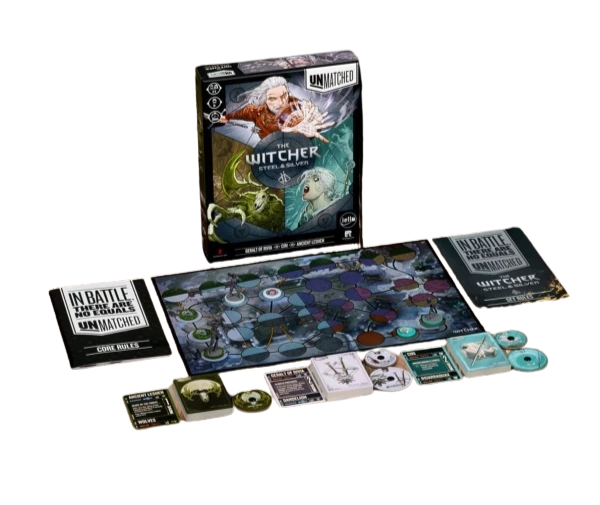 Unmatched The Witcher: Steel & Silver