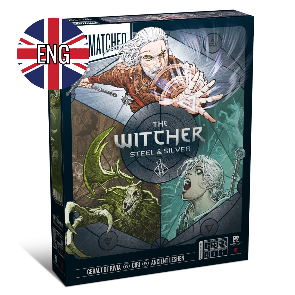 Unmatched The Witcher: Steel & Silver - Inglés