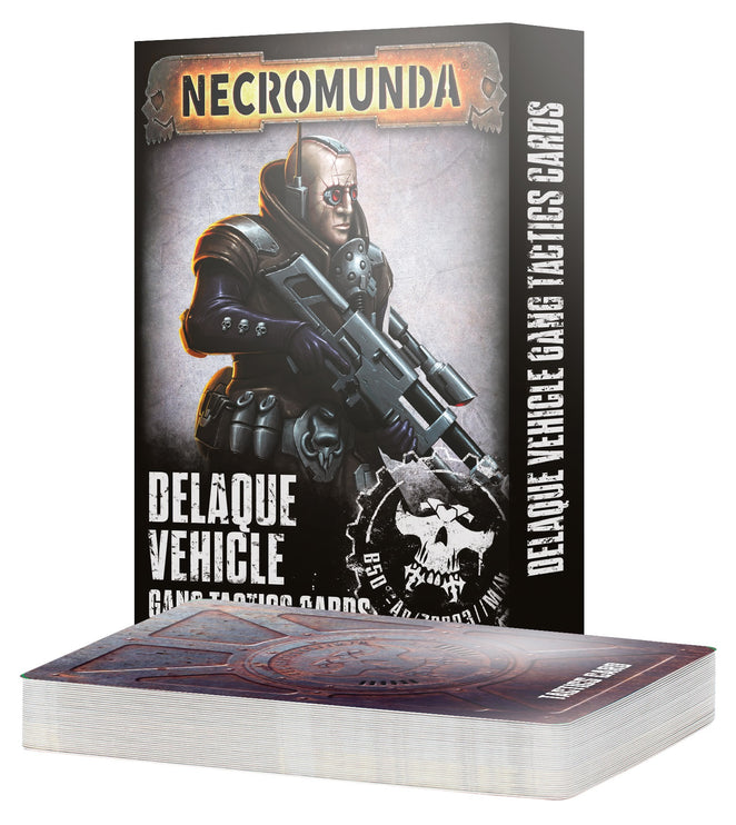 Necromunda: Delaque Vehicle Gang Tactics Cards [Pedido a 3 semanas]