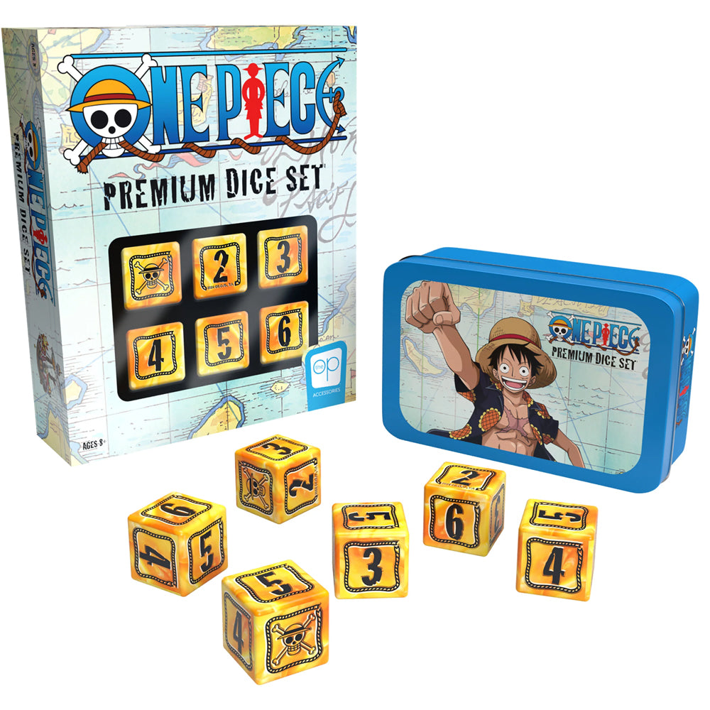 Dice Premium: One Piece | Dados para juegos de rol y mesa en PiedraBruja Chile