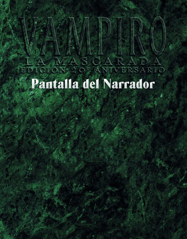 Vampiro: La Mascarada V20 Pantalla del Narrador